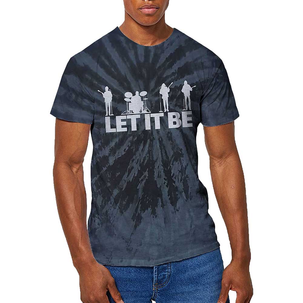Image of The Beatles T-Shirt-  Let It Be - Snow Wash Rock Off